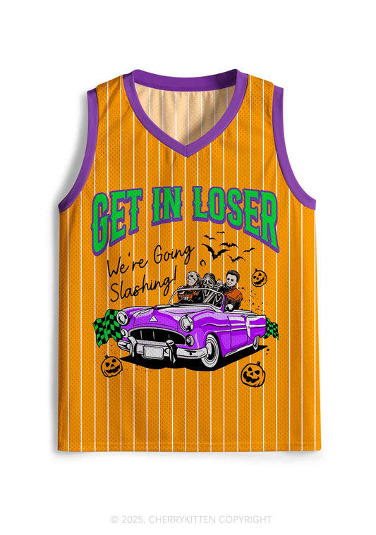 Halloween Custom Get In Loser Y2K Sport Jersey Tank Cherrykitten