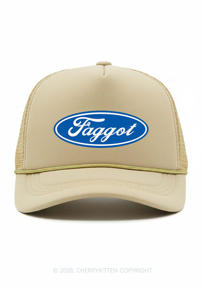 Faggot Pride Y2K Trucker Hat Cherrykitten
