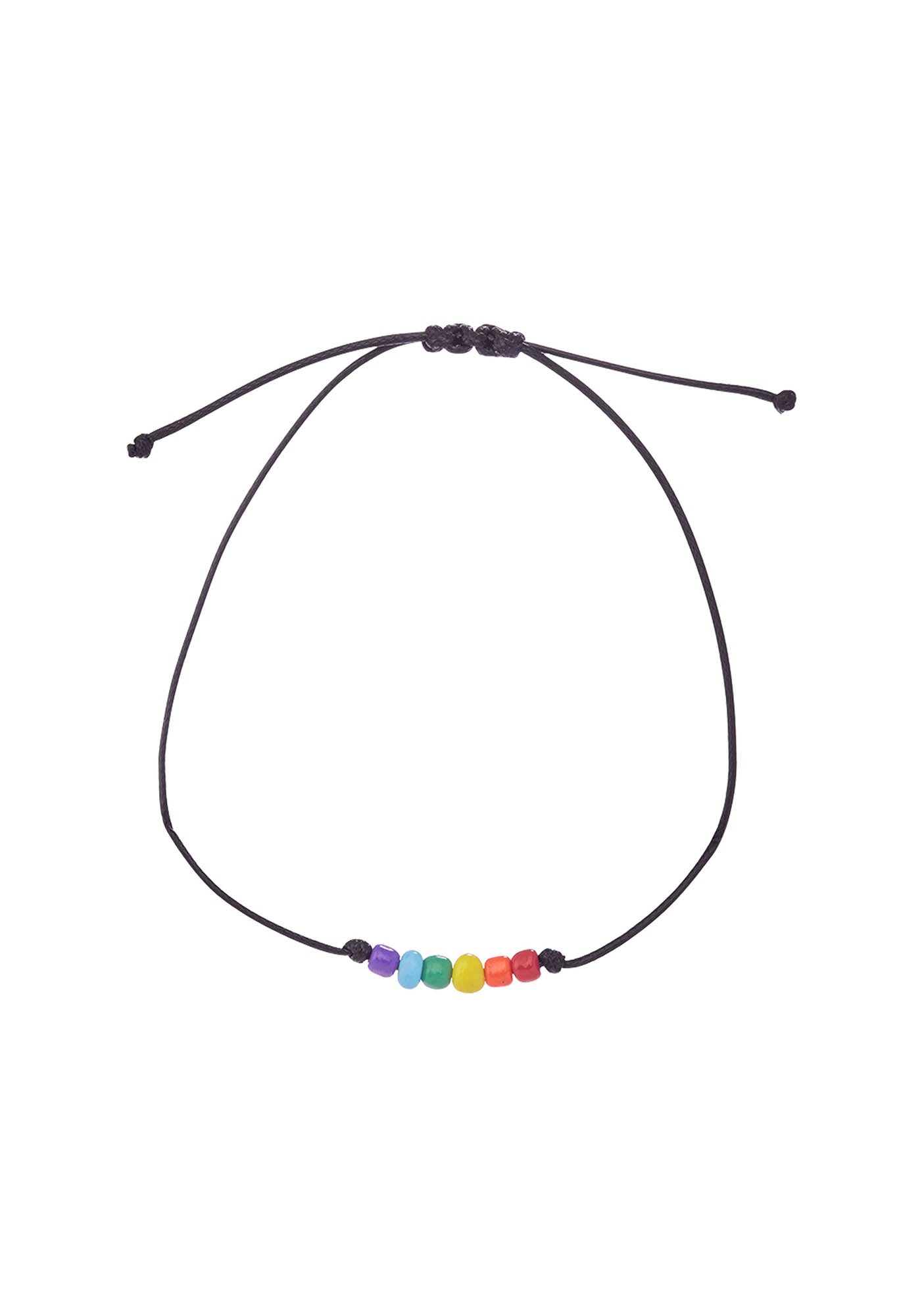 Rainbow Rice Beads Y2K Bracelet Cherrykitten