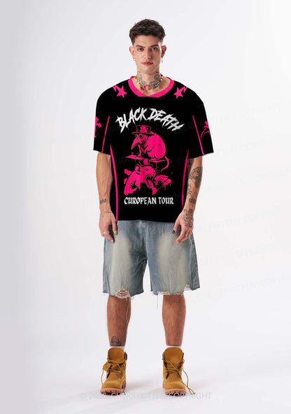 Halloween Plague Doctor Rat Y2K Sport Jersey Shirts Cherrykitten