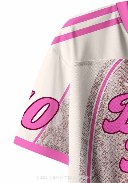 Custom Dump Him Y2K Crop Sport Jersey Shirts Cherrykitten