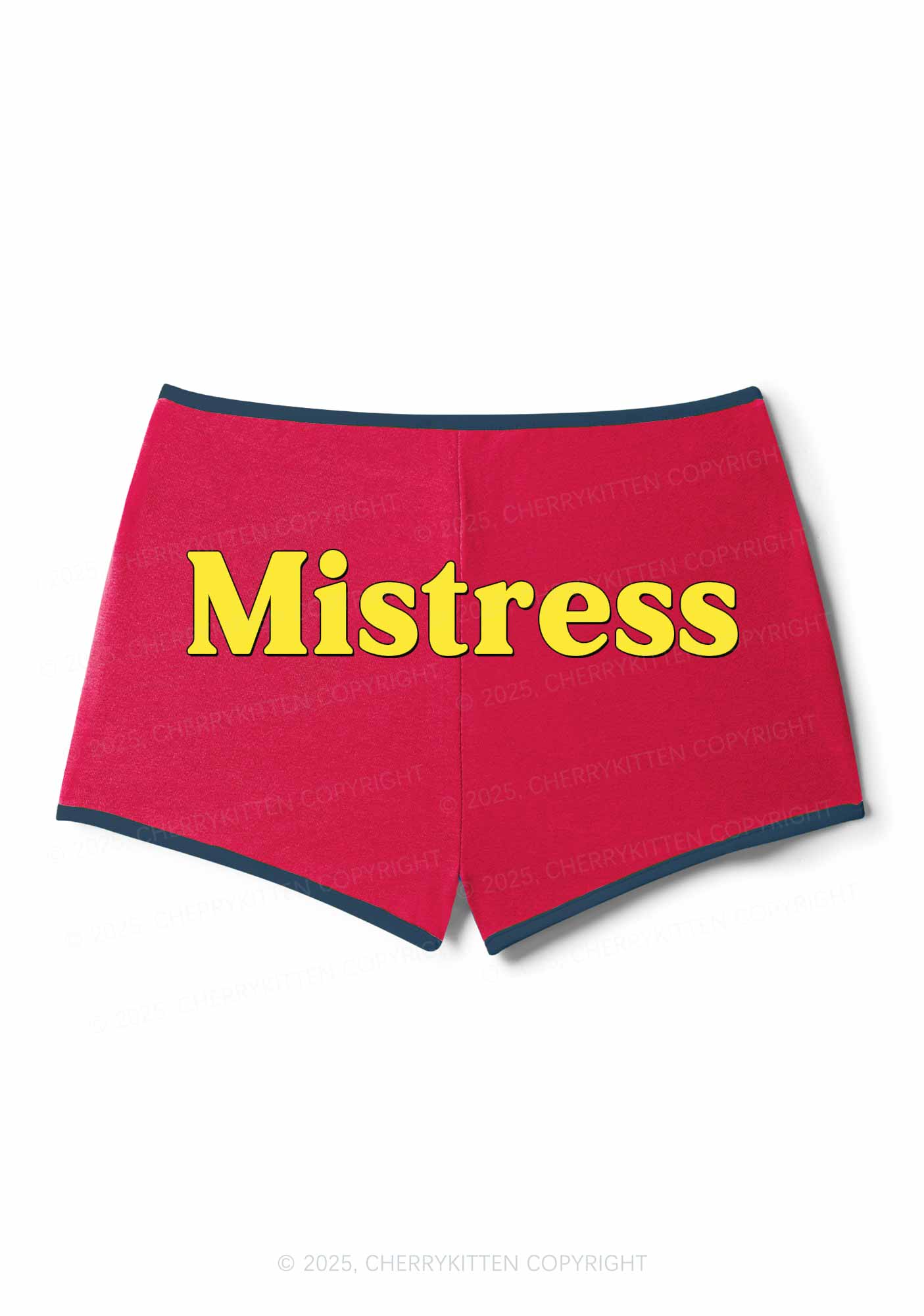 Mistress Y2K Booty Shorts Cherrykitten