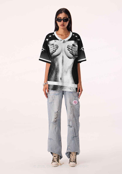 Touch Bxxbs Y2K Sport Jersey Shirts Cherrykitten
