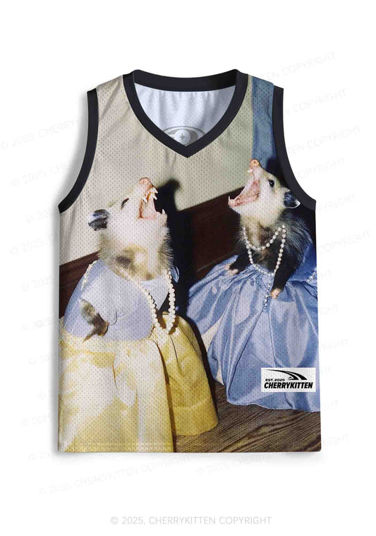 Custom Princess Rats Y2K Sport Jersey Tank Cherrykitten