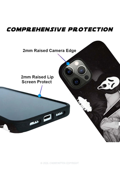 Halloween Watching Movie Y2K Phone Case Cherrykitten