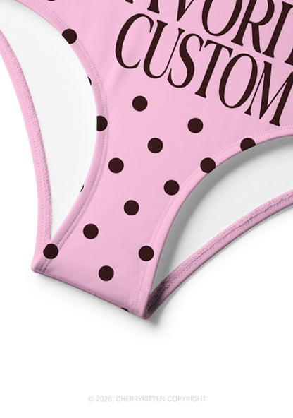 Gods Favorite Custom Y2K Print Bikini Set Cherrykitten