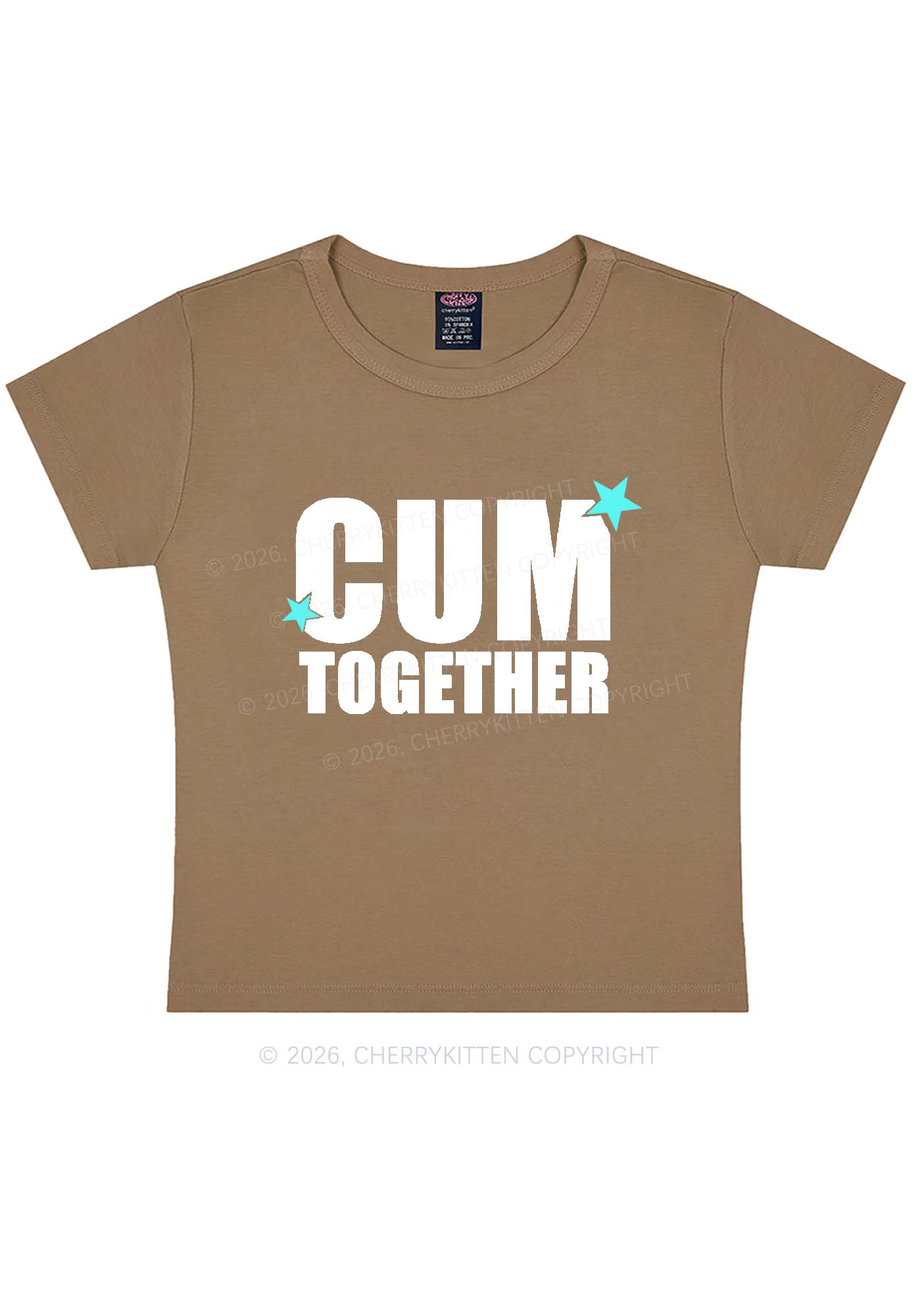 Cxm Together Y2K Baby Tee Cherrykitten