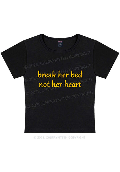 Break Her Bed Y2K Baby Tee Cherrykitten