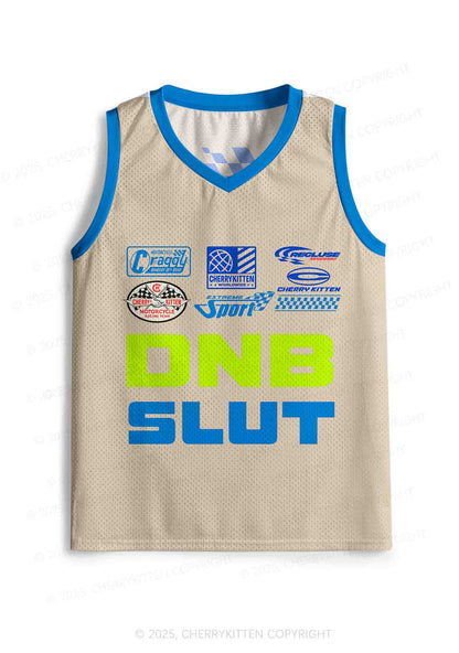 Custom Dnb Slxt Y2K Sport Jersey Tank Cherrykitten