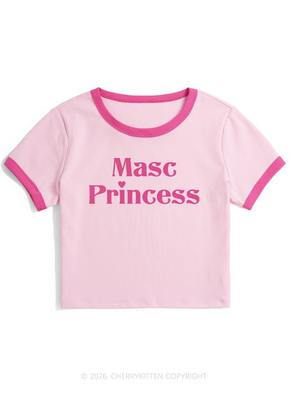 Masc Princess Pride Y2K Ringer Tee Cherrykitten