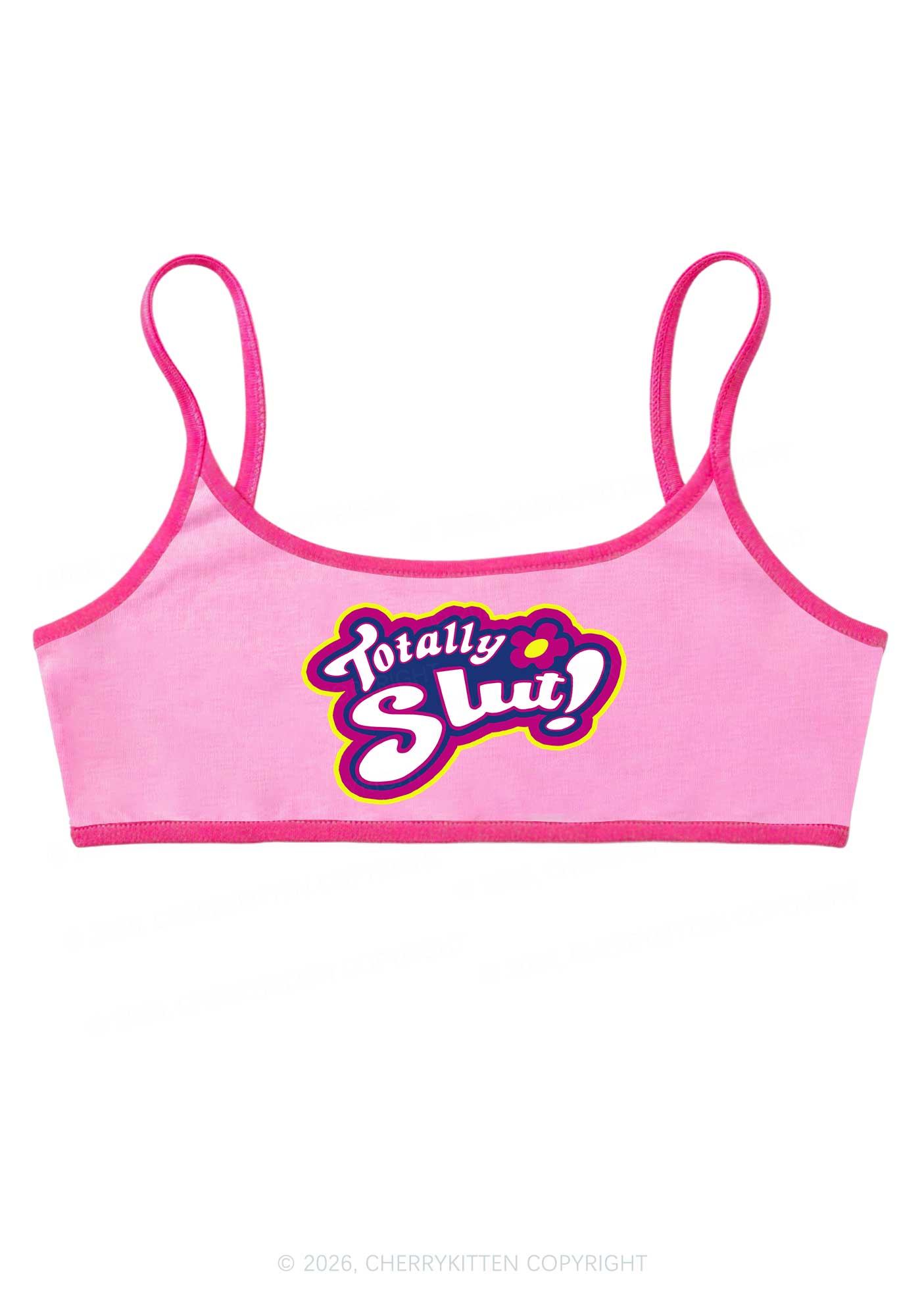 Totally Slxt Y2K Super Crop Cami Cherrykitten