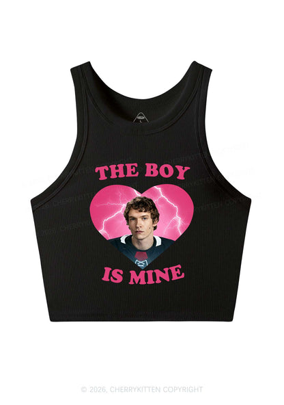The Boy Is Mine CS Y2K Crop Tank Top Cherrykitten