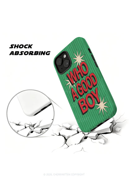 Whos A Good Boy Y2K Phone Case Cherrykitten
