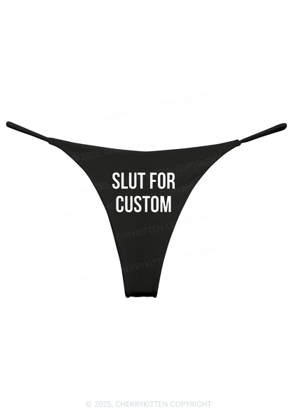 Slxt For Custom Y2K Bikini String Thong Cherrykitten