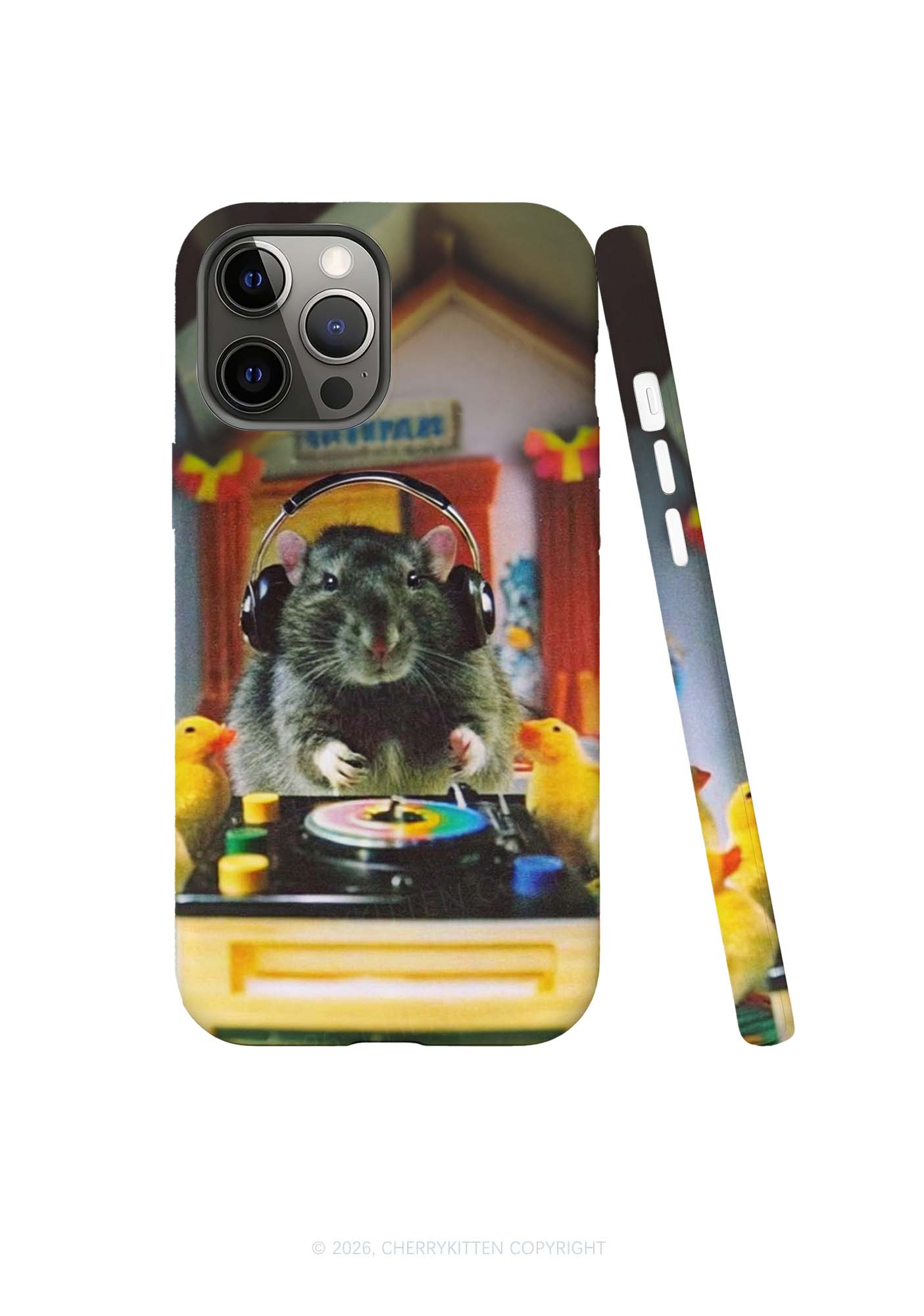 DJ Rat Duck Y2K Phone Case Cherrykitten