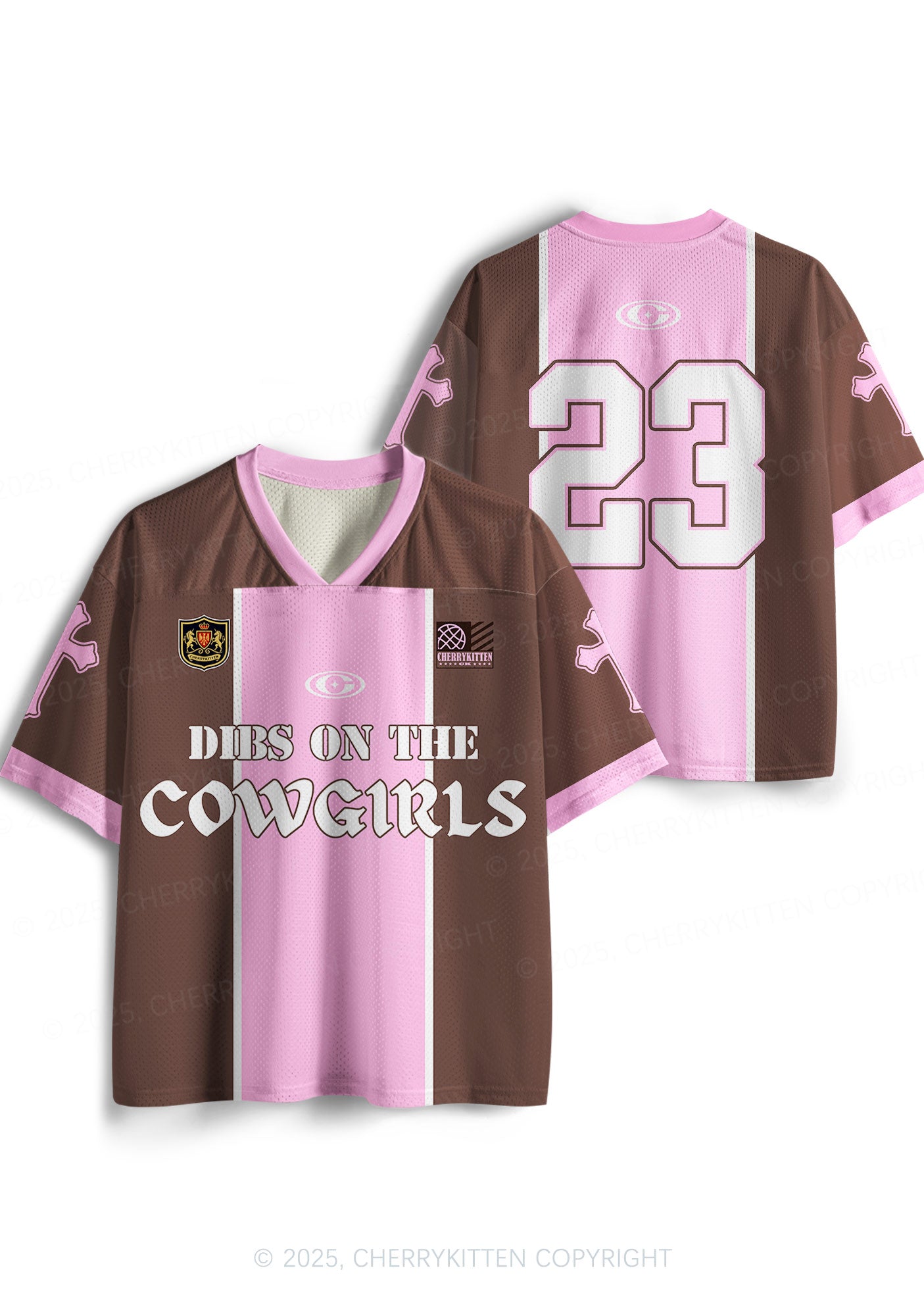 Custom Dibs On The Cowgirls Y2K Sport Jersey Shirts Cherrykitten