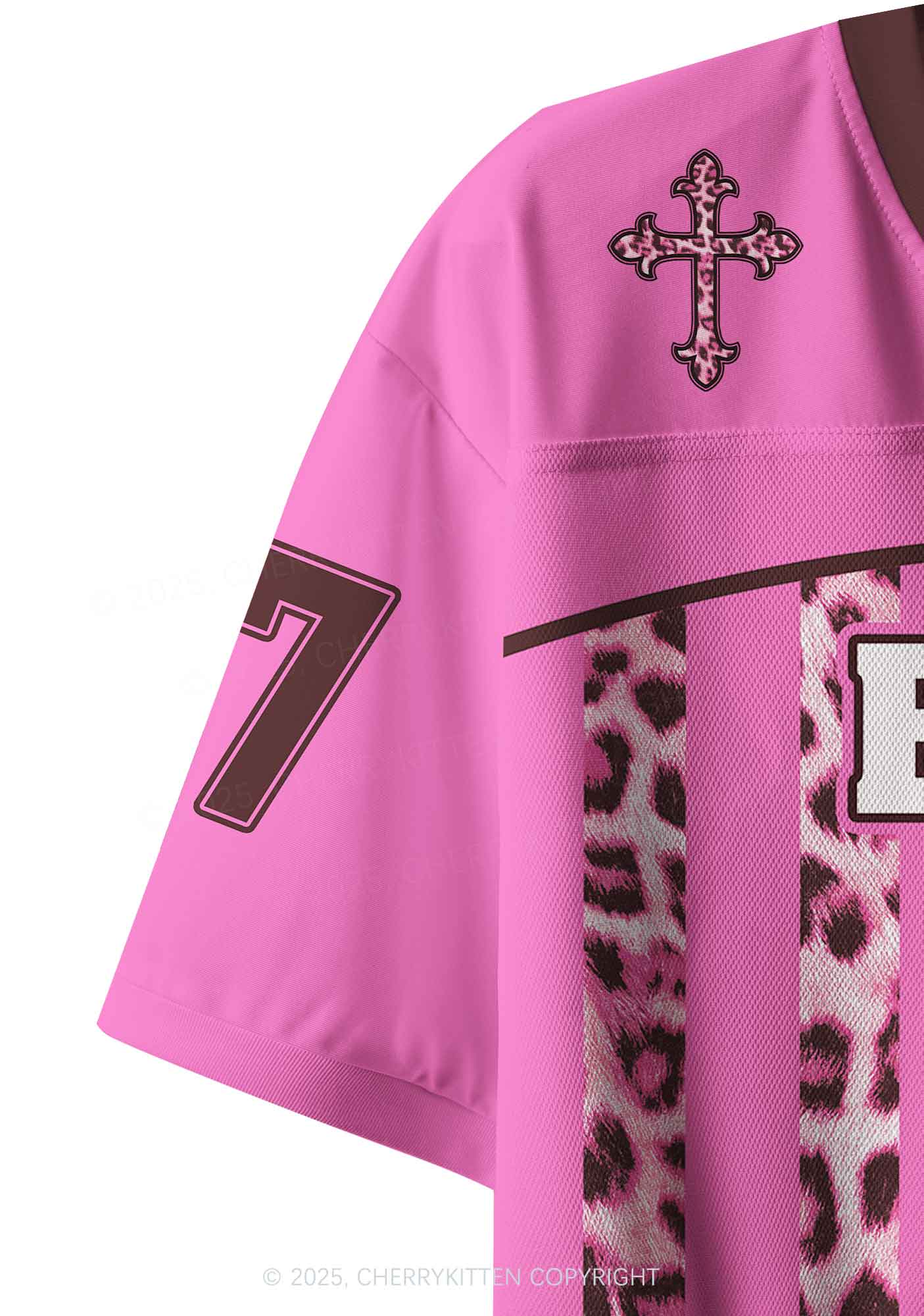 Custom Born To Yap Y2K Crop Sport Jersey Shirts Cherrykitten