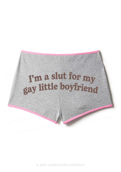 Slxt For My Gay BF Valentine's Day Y2K Booty Shorts Cherrykitten