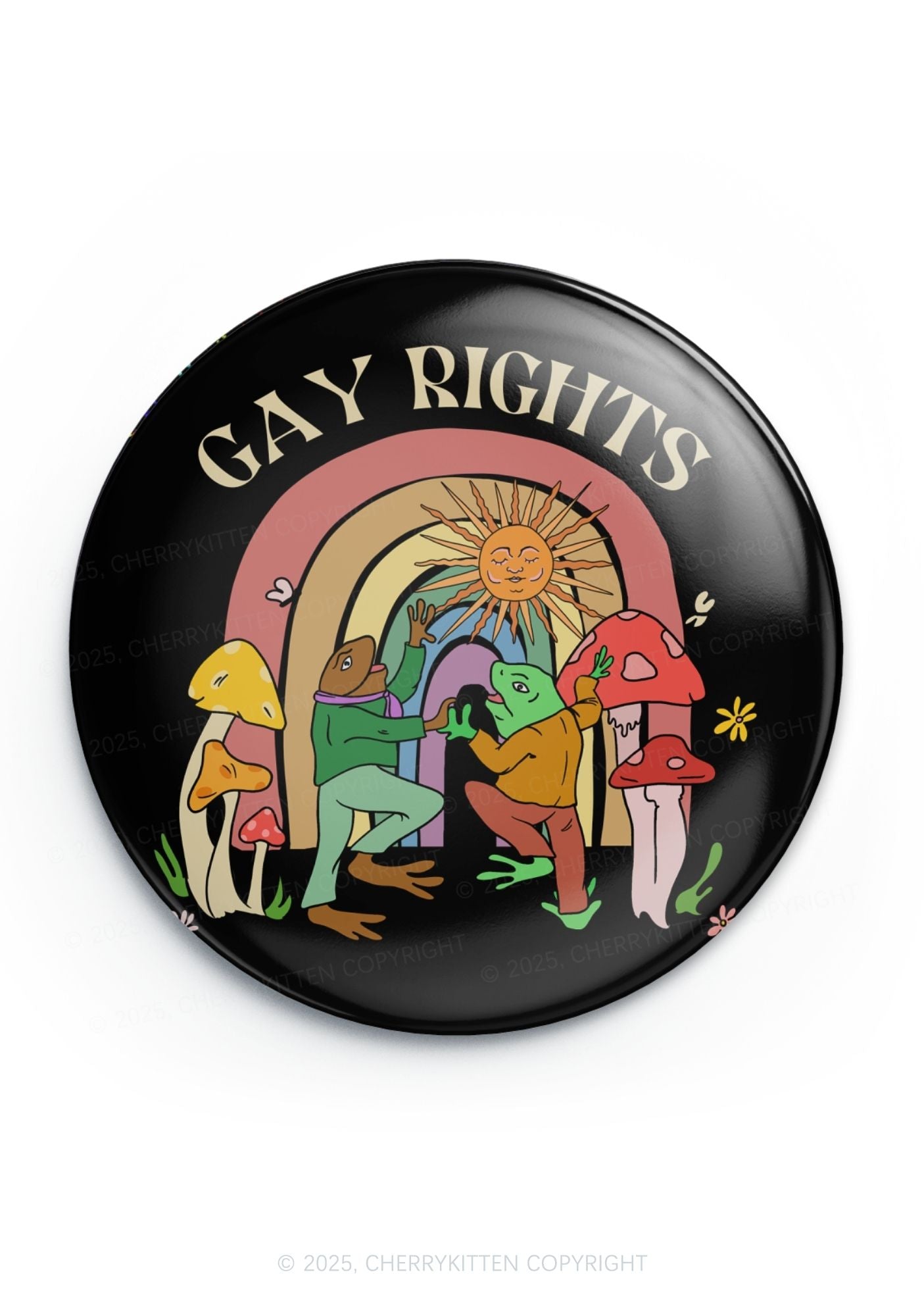 Gay Rights Pride 1Pc Y2K Pin Badge Cherrykitten
