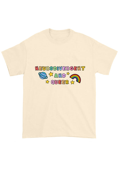 Neurodivergent And Queer Chunky Shirt