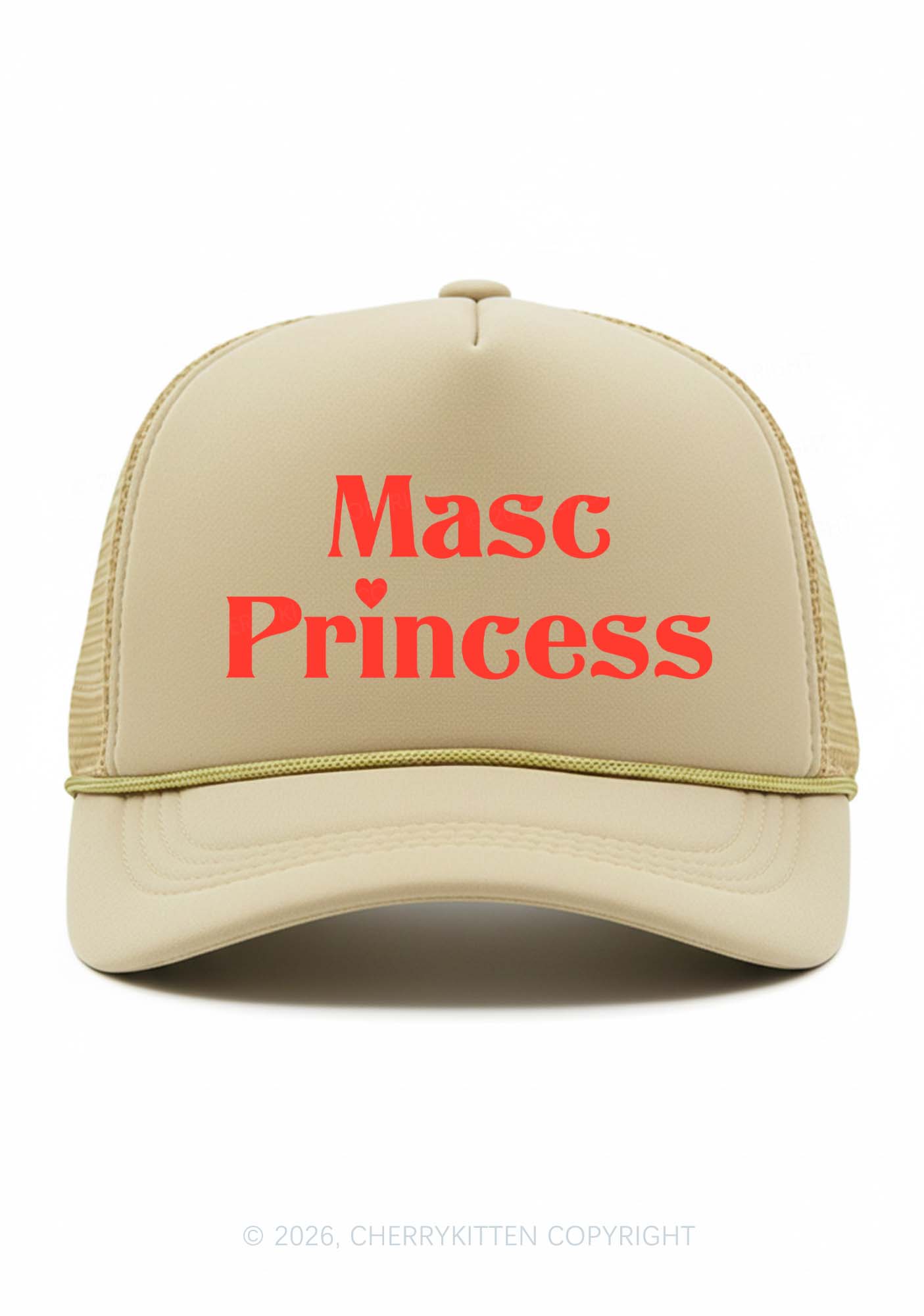 Masc Princess Pride Y2K Trucker Hat Cherrykitten