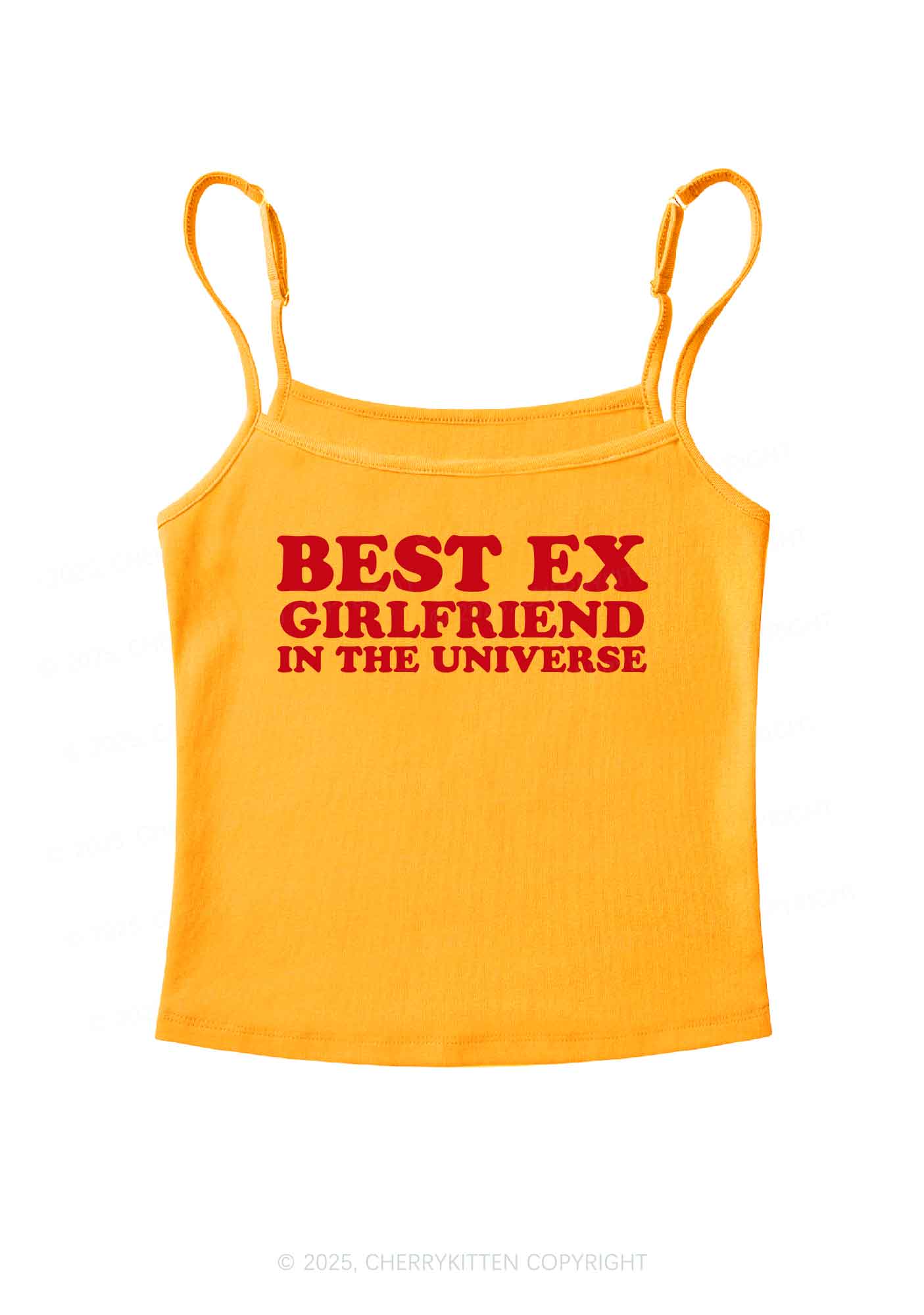 Universe Best Ex Girlfriend Y2K Spaghetti Strap Cami Cherrykitten