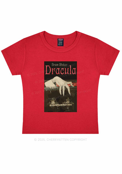 Halloween Creepy Claw Y2K Baby Tee Cherrykitten