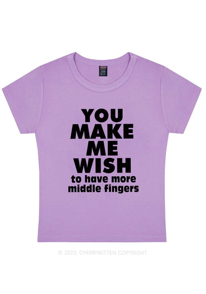 Curvy Have More Middle Fingers Y2K Baby Tee Cherrykitten