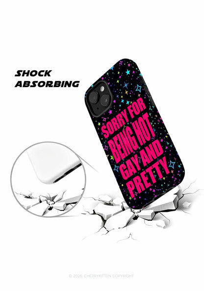 Sorry For Hot Gay And Pretty Y2K Phone Case Cherrykitten