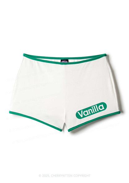 Vanilla Y2K Booty Shorts Cherrykitten