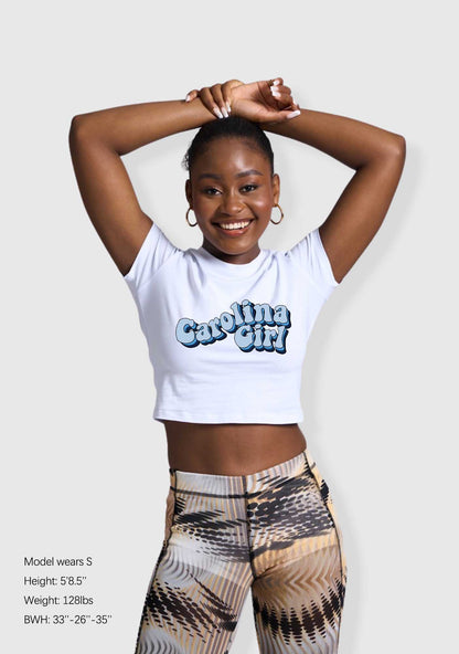 Carolina Girl Y2K Baby Tee