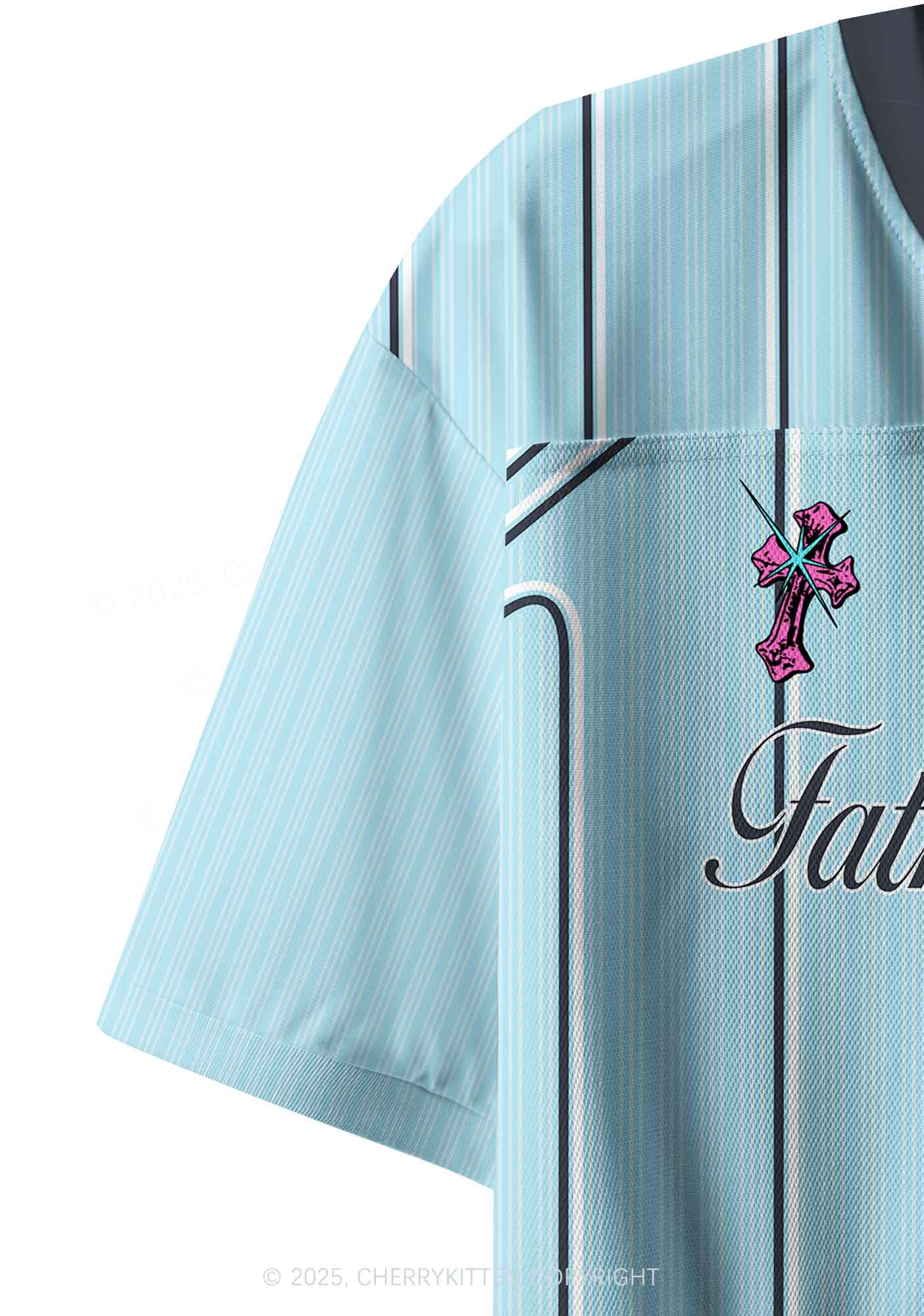 Custom Father Figure Y2K Crop Sport Jersey Shirts Cherrykitten