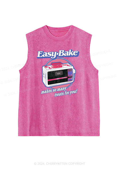 Easy-Bake Y2K Washed Tank Cherrykitten
