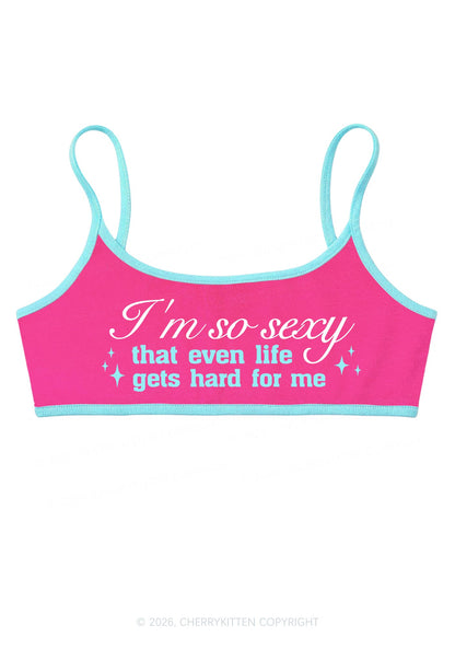 Im So Sexy Y2K Super Crop Cami Cherrykitten