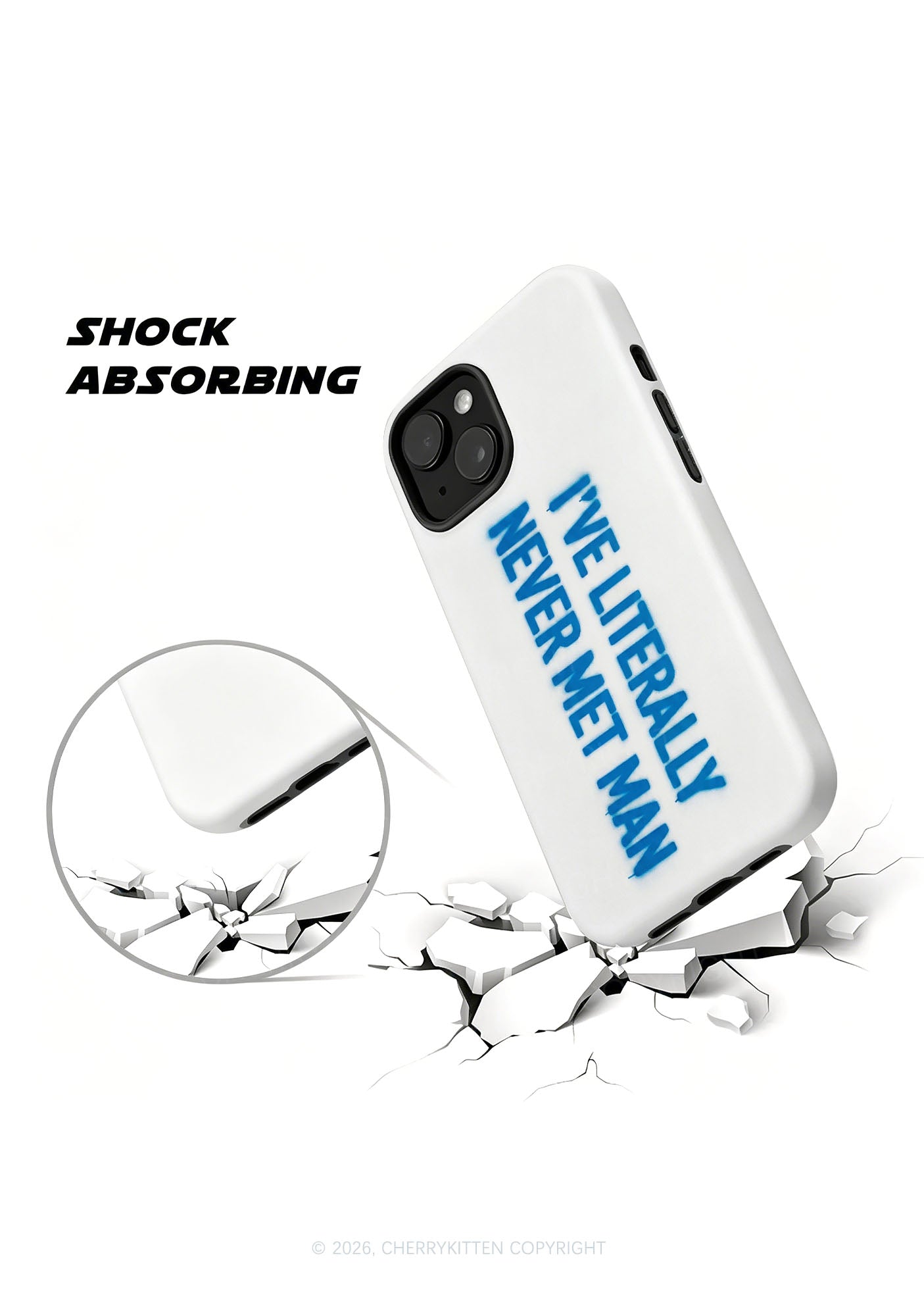 Never Met Man Pride Y2K Phone Case Cherrykitten