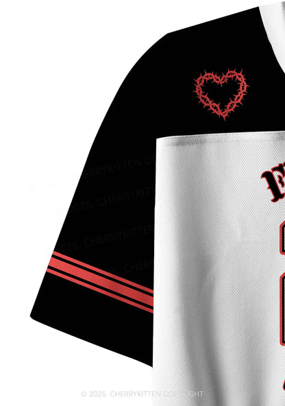 Custom Angel From Hell Y2K Crop Sport Jersey Shirts Cherrykitten