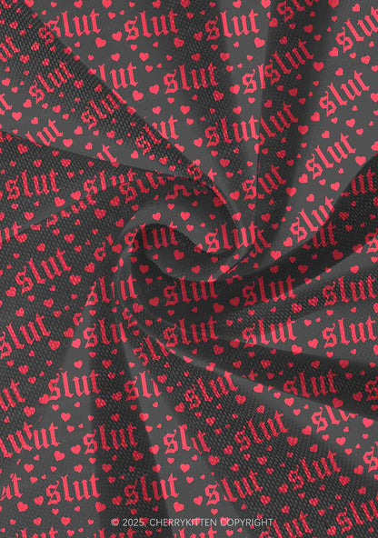 Black Slxt Y2K Mesh Slip Dress Cherrykitten