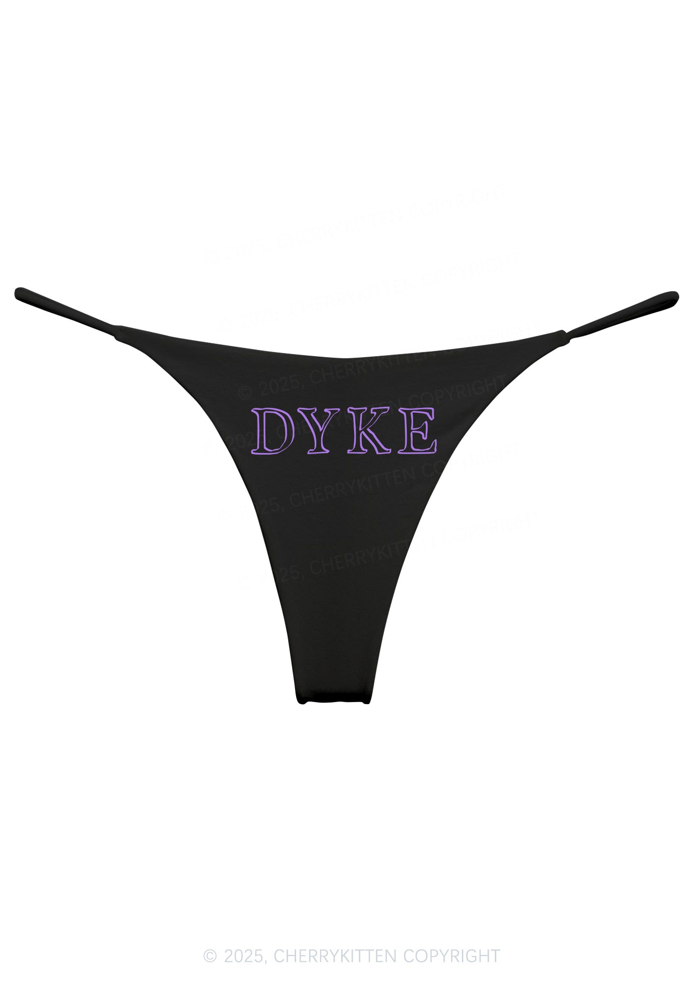 DYKE Pride Y2K Bikini String Thong Cherrykitten