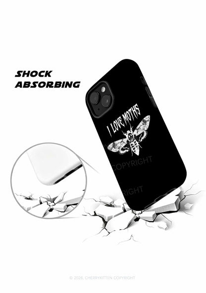 Halloween I Love Moths Y2K Phone Case Cherrykitten