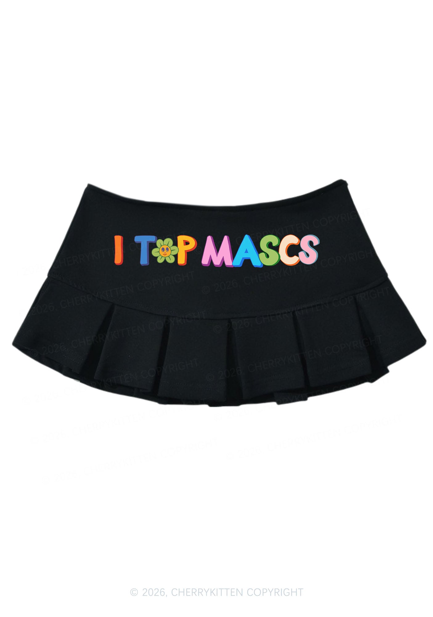 I Top Mascs Pride Y2K Mini Pleated Skirts Cherrykitten