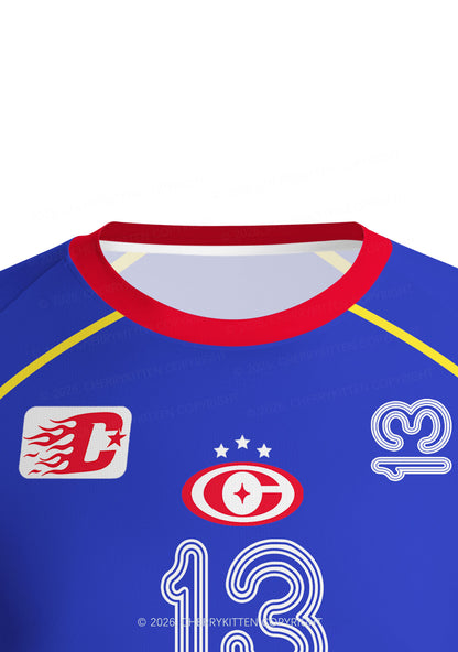 Choke Me Y2K Football Jersey Shirts Cherrykitten