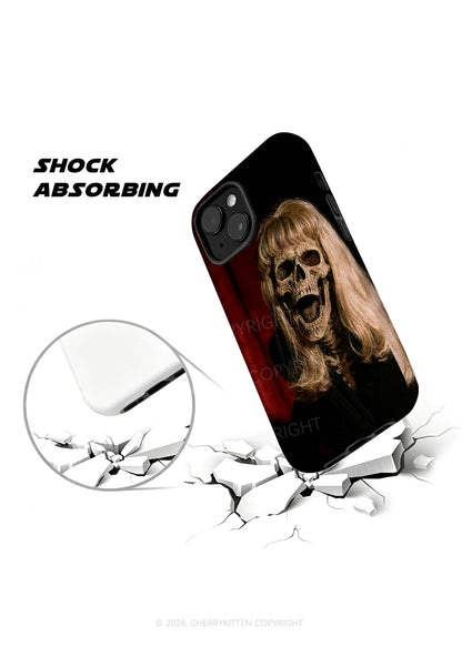 Halloween Blonde Skull Y2K Phone Case Cherrykitten