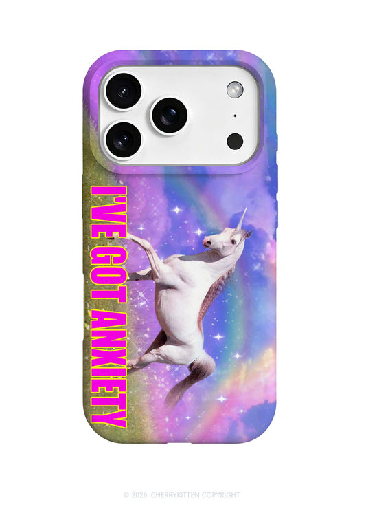 I Got Anxiety Y2K Phone Case Cherrykitten