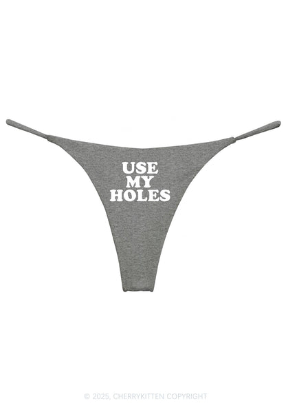 Use My Holes Y2K Bikini String Thong Cherrykitten