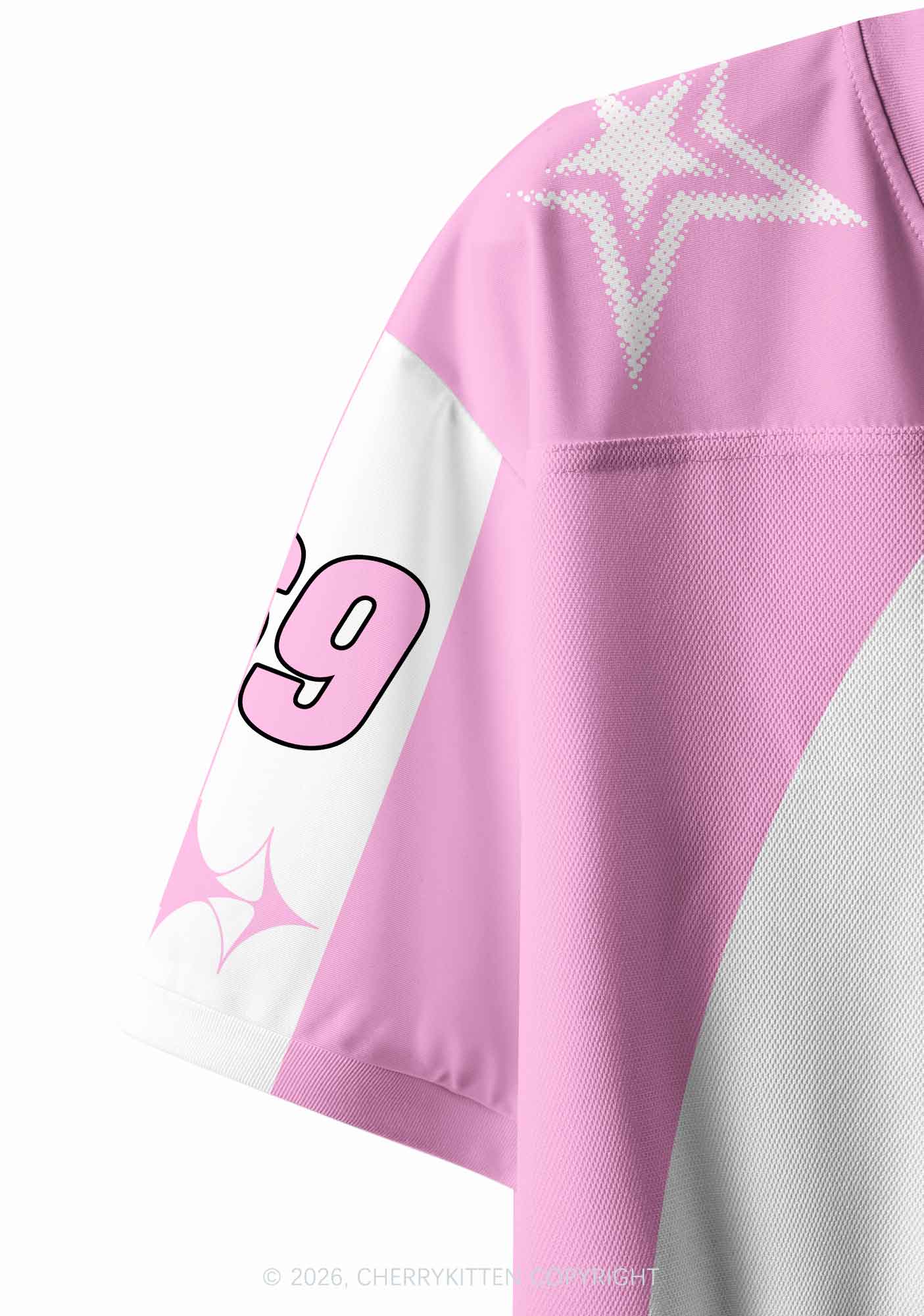 Strawberry Jams Bear Y2K Crop Sport Jersey Shirts Cherrykitten