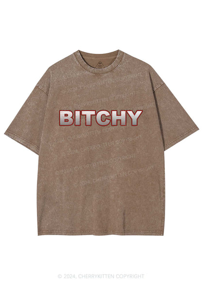 Bxxchy Y2K Washed Tee Cherrykitten
