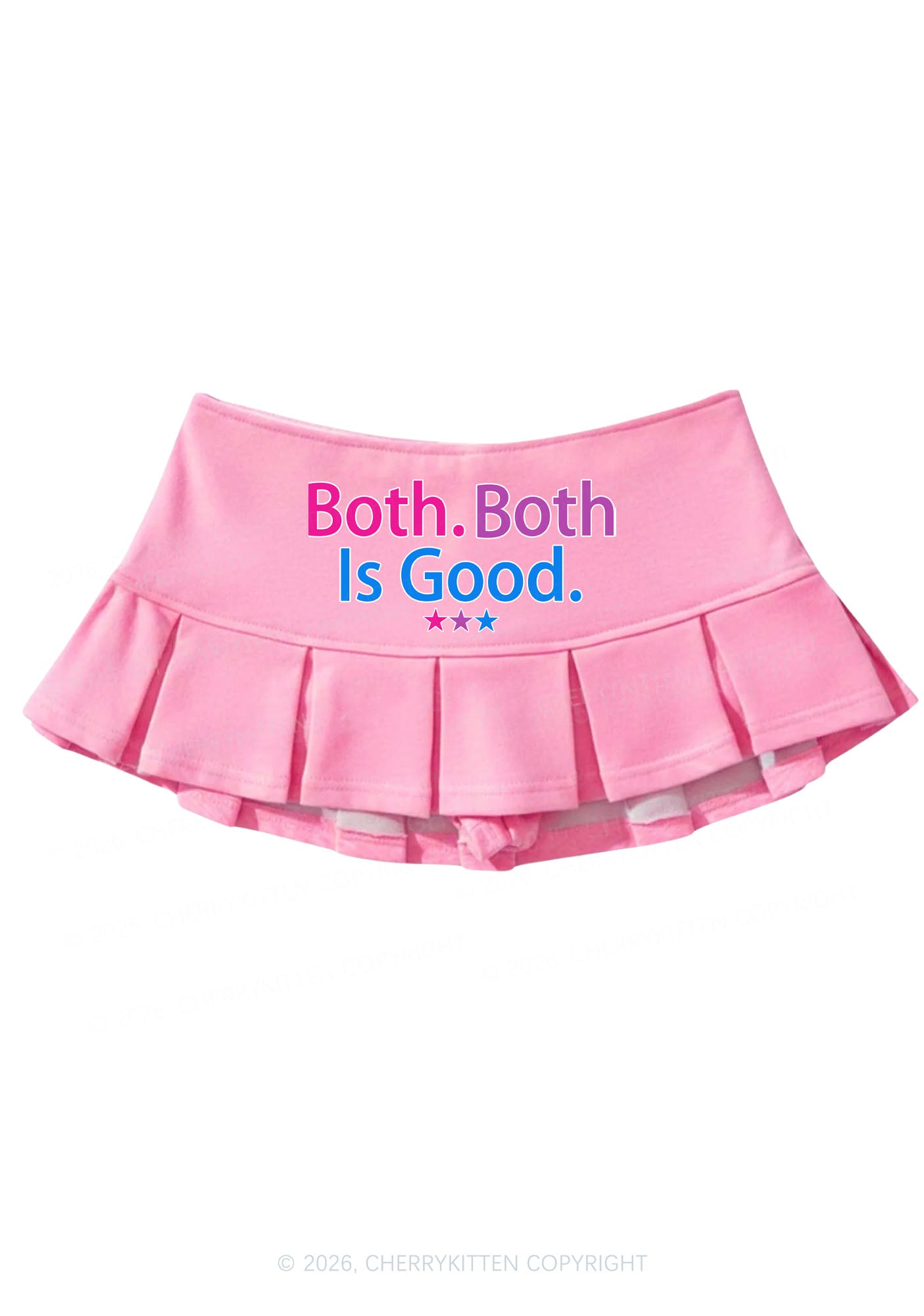 Both Is Good Pride Y2K Mini Pleated Skirts Cherrykitten