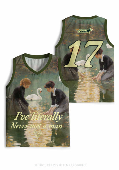 Literally Never Met A Man Pride Y2K Sport Jersey Tank Cherrykitten
