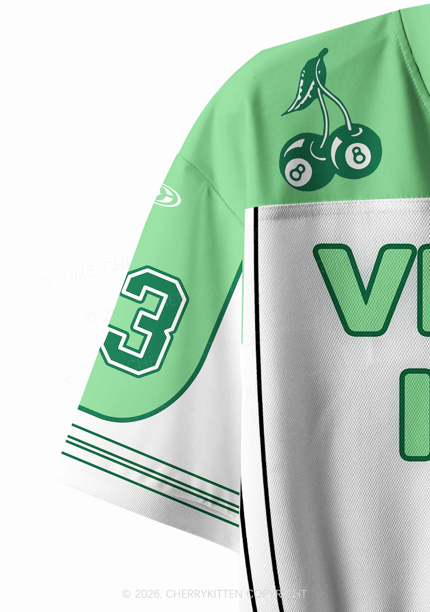 Custom Venmo Me Im Irish St Patricks Y2K Crop Sport Jersey Shirts Cherrykitten