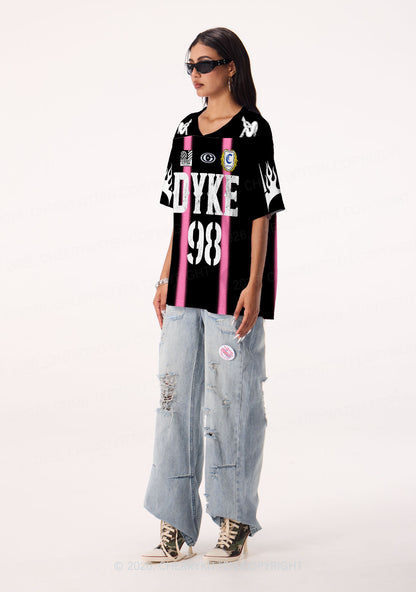 Retro Dyke Pride Y2K Sport Jersey Shirts Cherrykitten